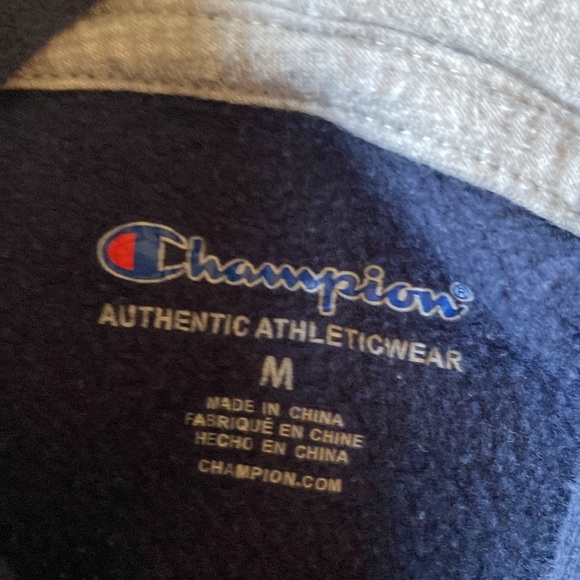 Champion size M hoodie. Approximately 19 inches long. Nice condition. - Picture 3 of 7